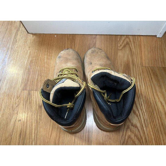 Herman Survivors Boots Mens Size 6W Brown Leather Waterproof Safety Toe Work - Picture 10 of 12